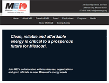 Tablet Screenshot of moenergy.org